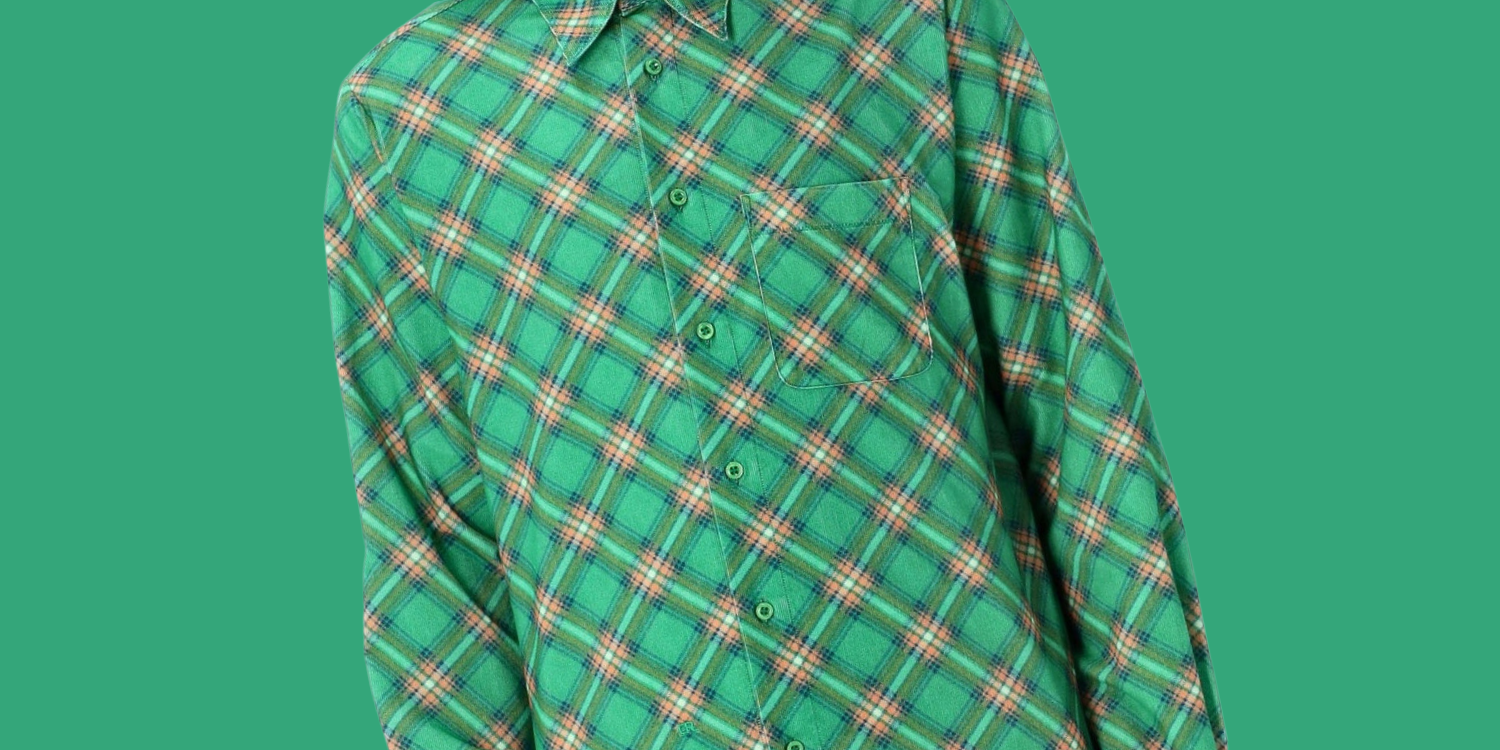 image of erl check shirt