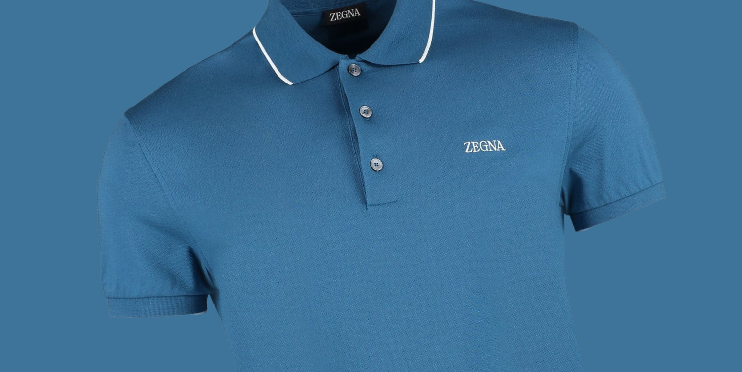 image of zegna polo shirt