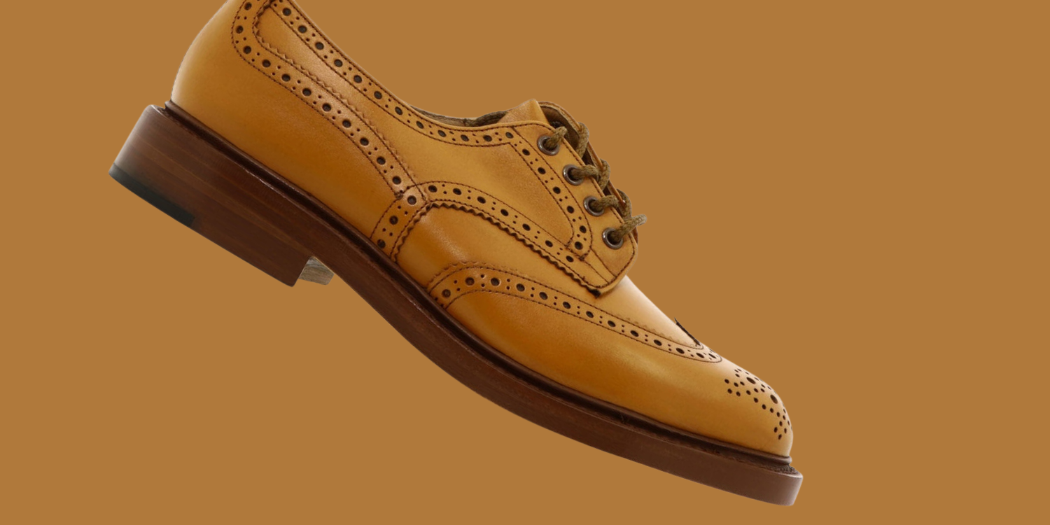 image of tricker's bourton lace-up shoes