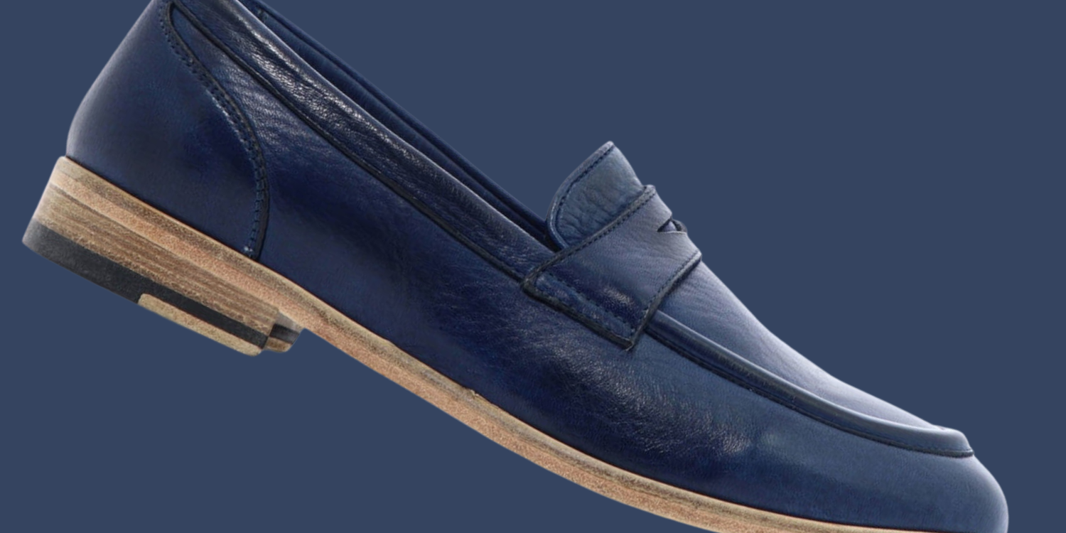 image of sturlini classic leather loafers