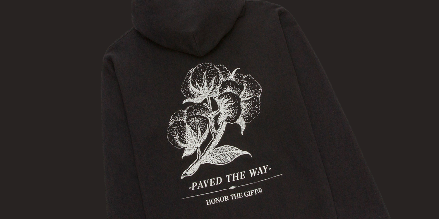 image of honor the gift cotton h hoodie