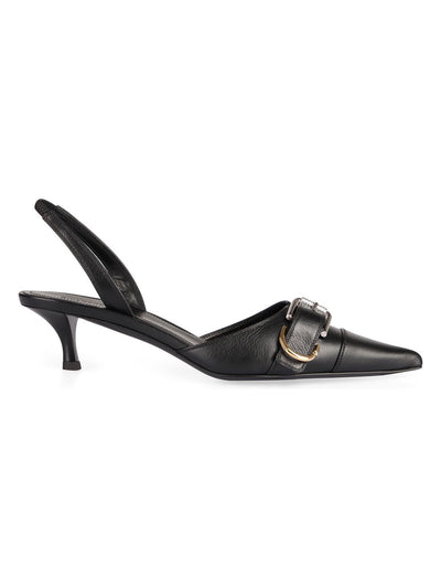 001 GIVENCHY VOYOU LEATHER PUMPS
