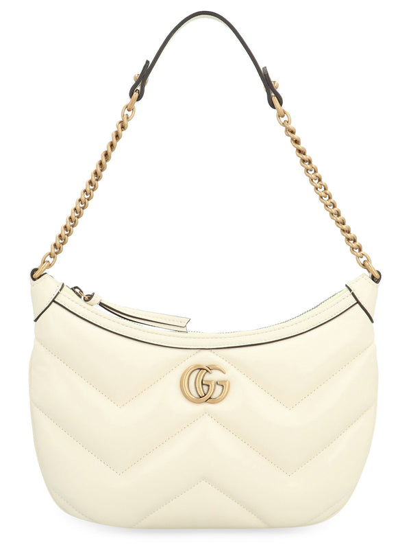 9206 GUCCI GG MARMONT QUILTED LEATHER SHOULDER BAG