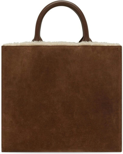 AN3398Z084 DOLCE & GABBANA DG DAILY SMALL SUEDE TOTE BAG