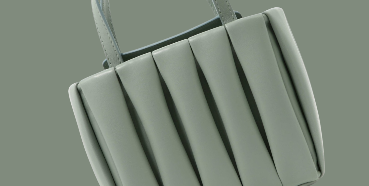 image of themoiré aria vegan fabric handbag
