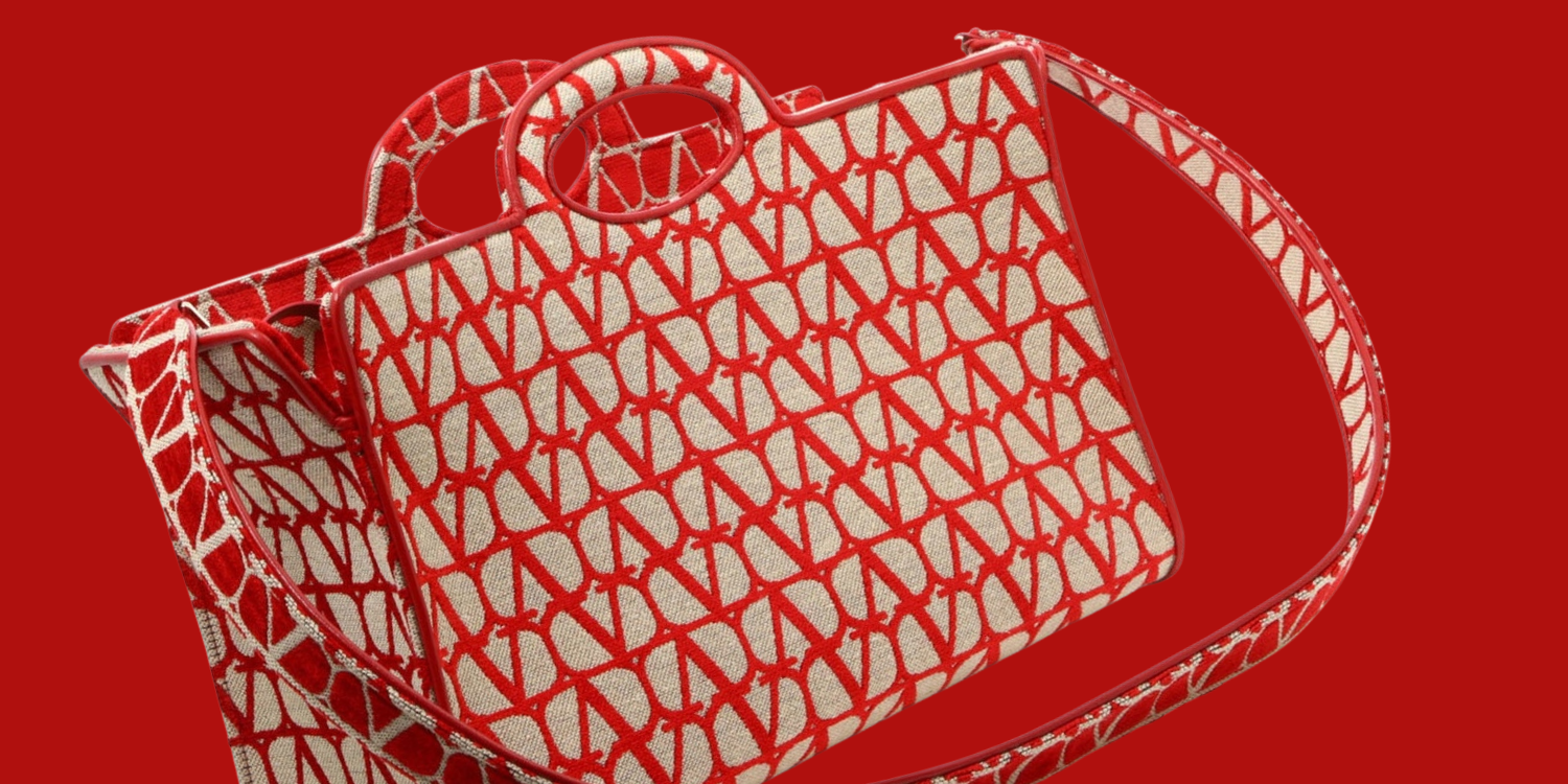 image of valentino garavani le troisième shopping handbag