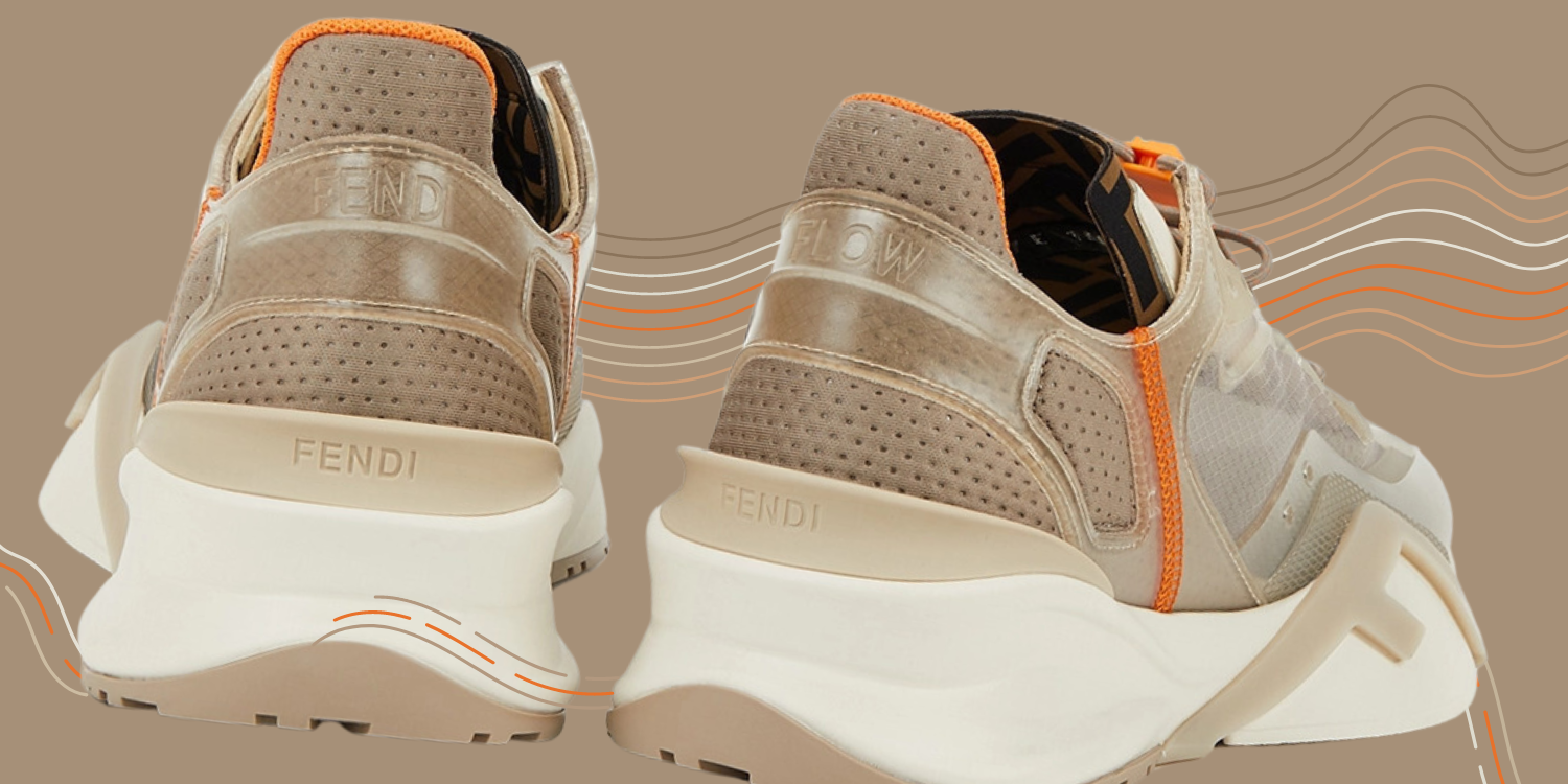 image of fendi flow sneakers