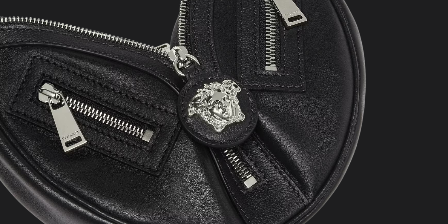 image of versace luxury handbag