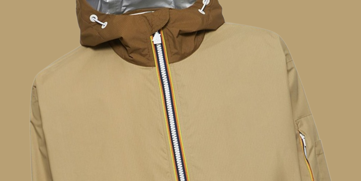 image of kway claudel 2.1 amiable silver jacket