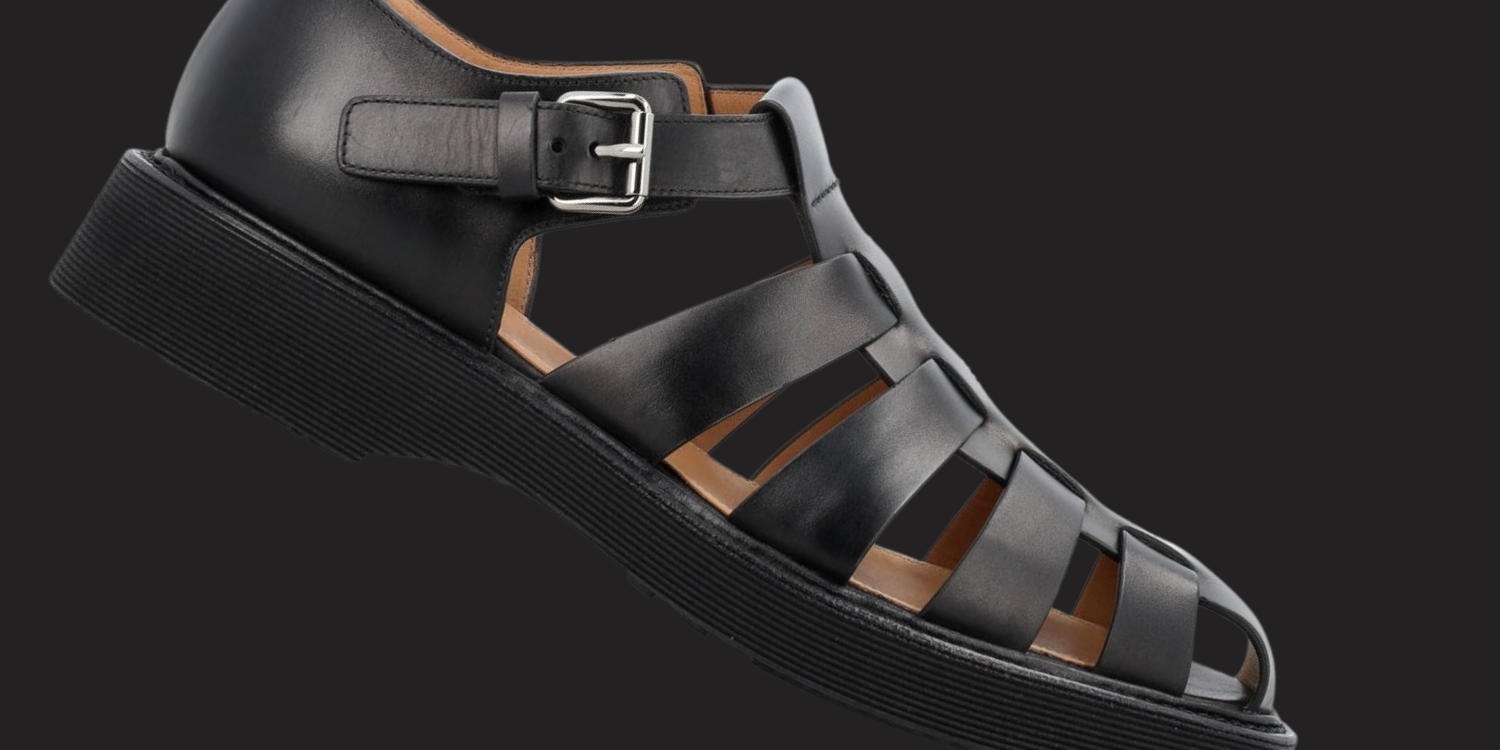image of church's hove leather sandal
