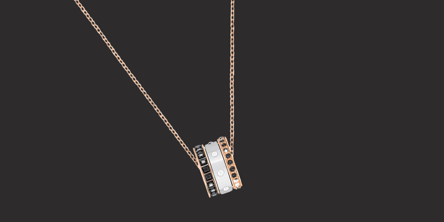 image of swarovki hint necklace