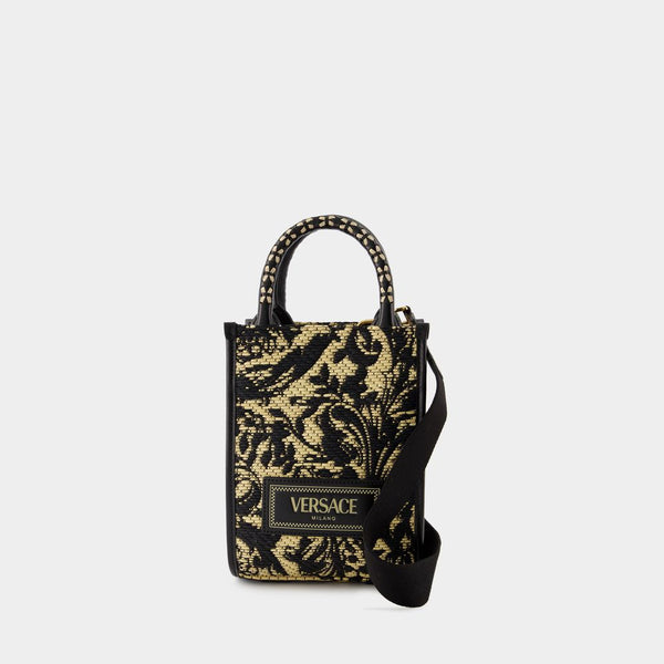 6X60V VERSACE ATHENA SHOPPER BAG 