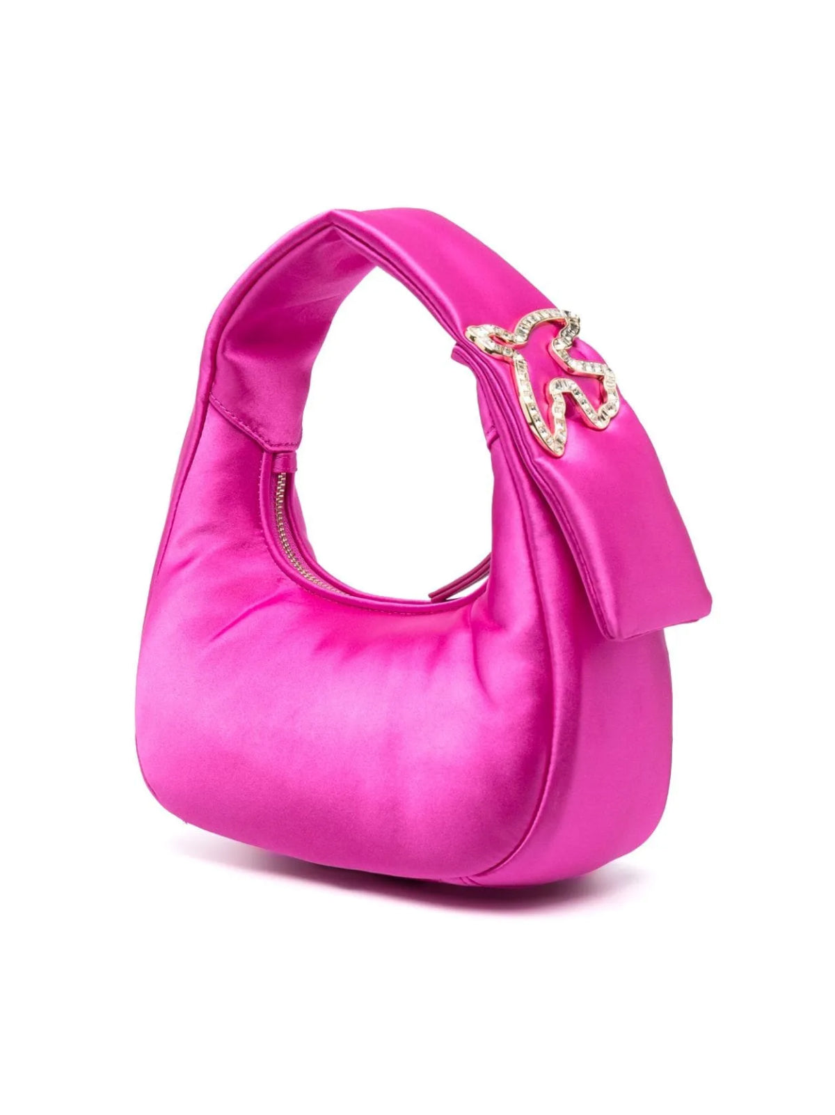 PURPLE PINKO VIBU HOBO BAG