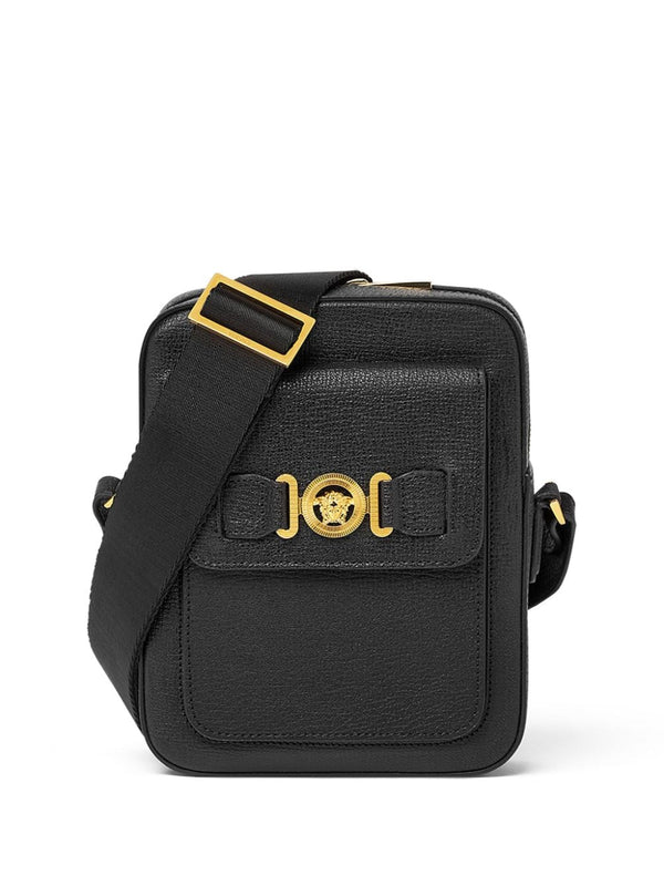 1A105441B00V VERSACE MEDUSA BIGGIE LEATHER CROSSBODY BAG