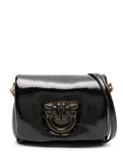 A1J5Z99B PINKO BLACK LEATHER BAG WITH BUCKLE