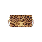 19LE CELINE MULTIPLE POCHETTE IN PONY-STYLE CALFSKIN WITH LEOPARD PRINT