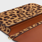 19LE CELINE MULTIPLE POCHETTE IN PONY-STYLE CALFSKIN WITH LEOPARD PRINT