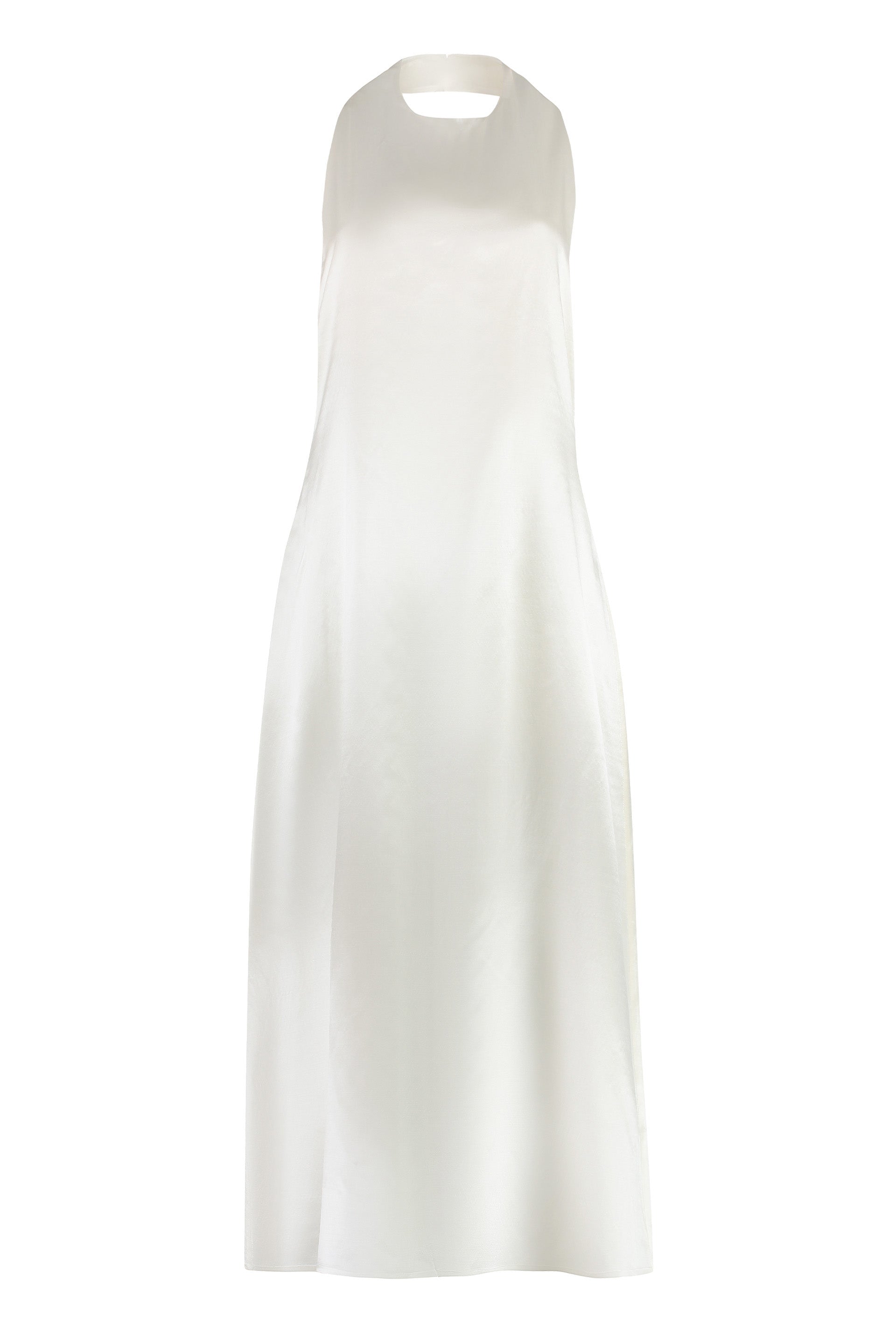 CREAM MAGDA BUTRYM WOOL-BLEND DRESS