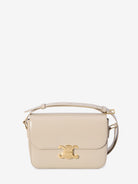 02PA CELINE TRIOMPHE CLASSIQUE BAG IN SHINY CALFSKIN