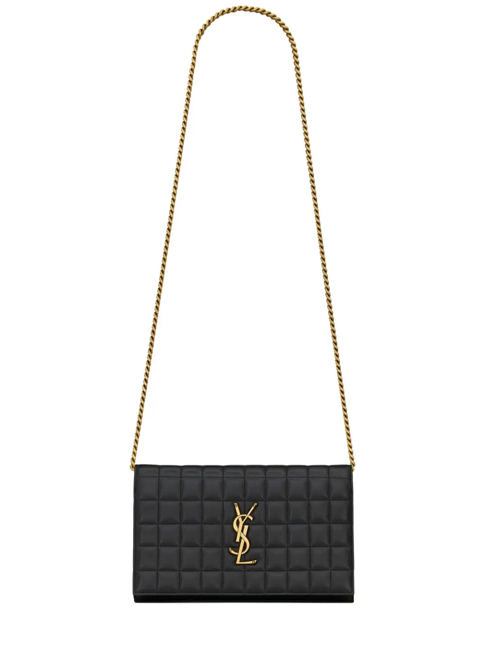 Saint Laurent Giant Quilted Leather Es Travel Bag in Black | Lyst