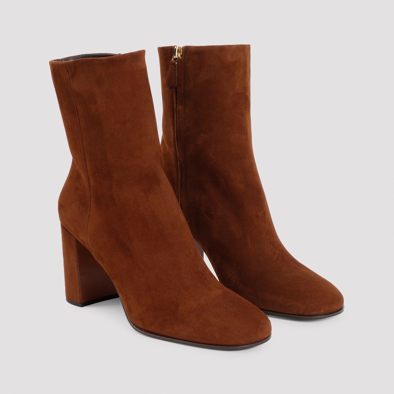 F0316 PRADA SUEDE LAMB LEATHER BOOTS