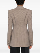 001 MAX MARA SPORTMAX WOOL SINGLE-BREASTED JACKET