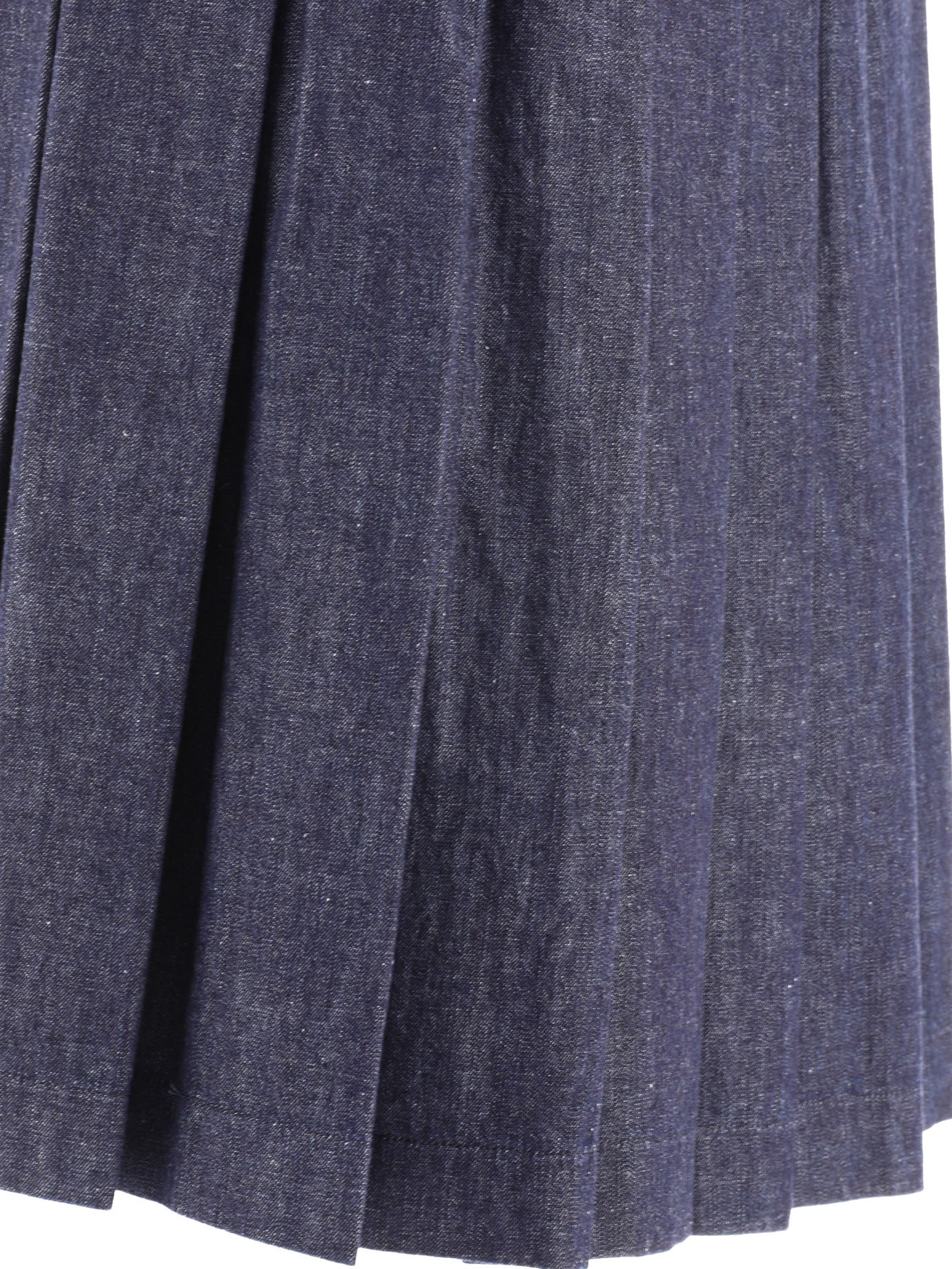 Blue ASPESI PLEATED SKIRT