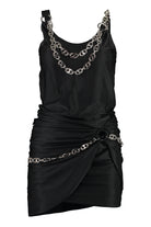 P001 PACO RABANNE DRESS WITH CHAINS