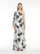 001 MAX MARA STUDIO JONNY DRESS WHITE