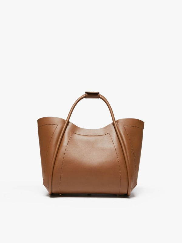 021 MAX MARA MARINS HANDBAG TOBACCO