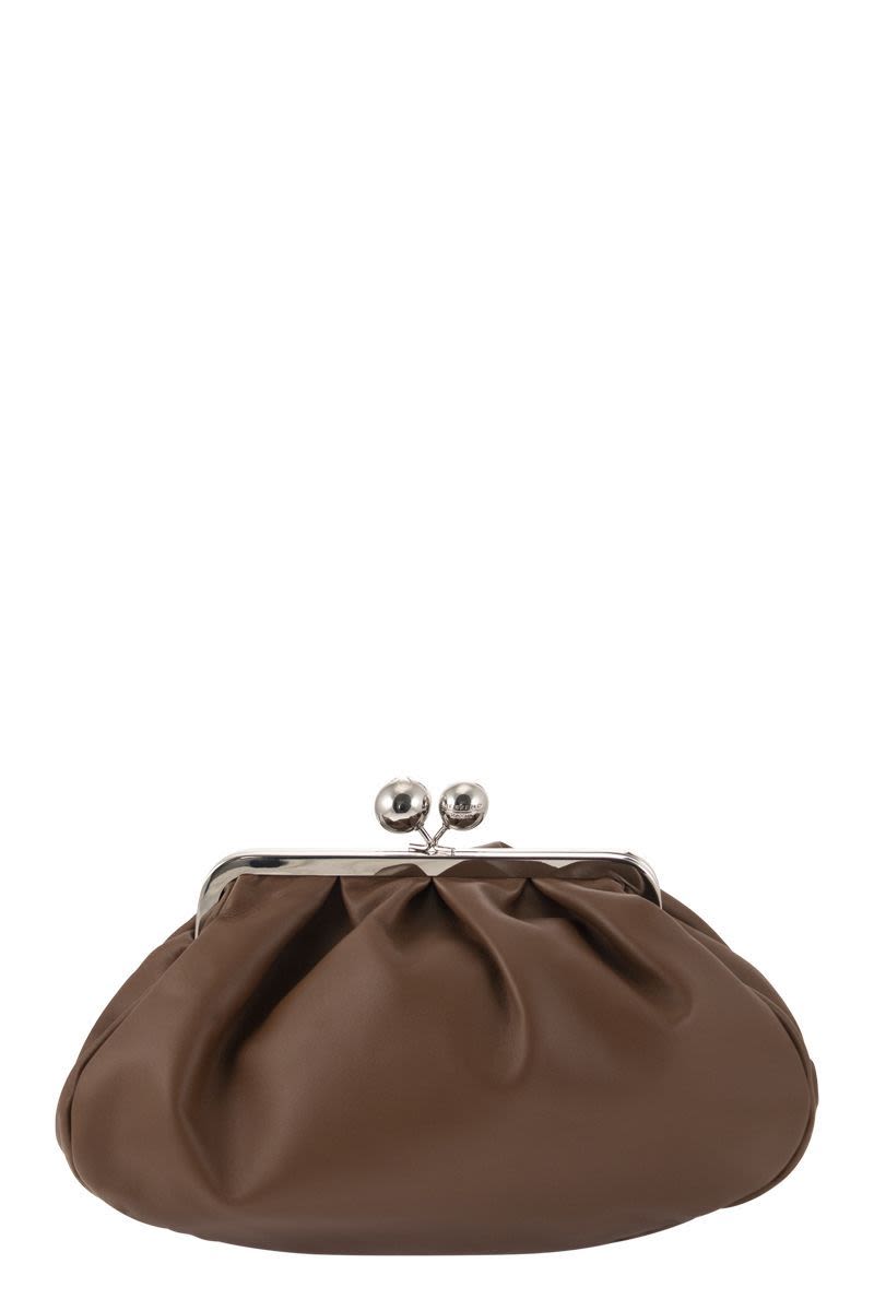 009 WEEKEND MAX MARA CUBICO - MEDIUM PASTRY BAG IN NAPPA LEATHER