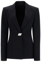 100 THE ATTICO WOOL GABARDINE BLAZER