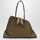 046 THE ATTICO  LA PASSEGGIATA MEDIUM CAMEL BAG