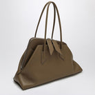 046 THE ATTICO  LA PASSEGGIATA MEDIUM CAMEL BAG