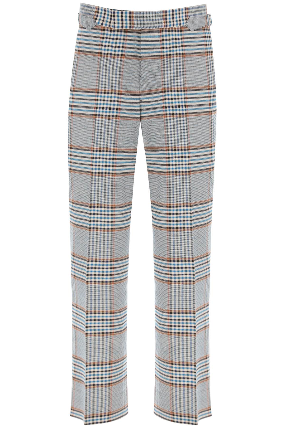 MULTICOLOR VIVIENNE WESTWOOD TARTAN SANG PANTS (2F01000RW00M6LR) | LOZURI