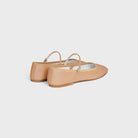 01NP CELINE LES BALLERINES CELINE MARY-JANE IN PEARLY CALFSKIN