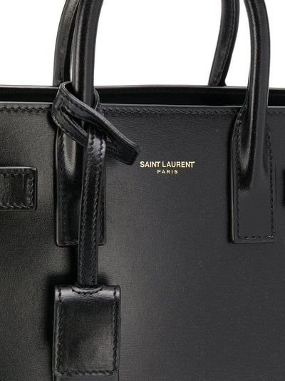 1000 SAINT LAURENT SAC DE JOUR NANO LEATHER TOTE BAG