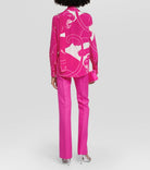 MJ3 VALENTINO FUCHSIA WHITE FUCHSIA BLOUSE CUELLO