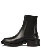 Black VIA ROMA 15 "SANTA MONICA" ANKLE BOOTS