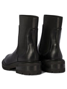 Black VIA ROMA 15 "SANTA MONICA" ANKLE BOOTS