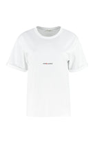 9000 SAINT LAURENT COTTON CREW-NECK T-SHIRT