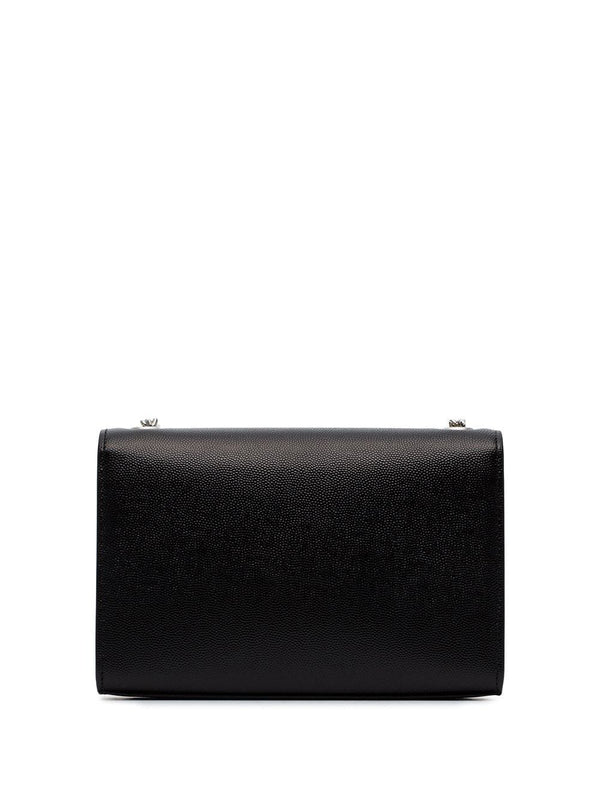 1000 SAINT LAURENT KATE S BLACK BAG WITH SILVER LOGO