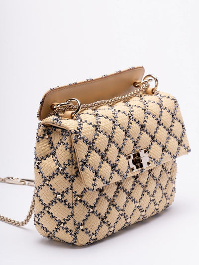 ZM1 VALENTINO MEDIUM ROCKSTUD SPIKE BAG