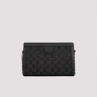 8450 GUCCI  OPHIDIA SMALL SHOULDER BAG BLACK/GREY