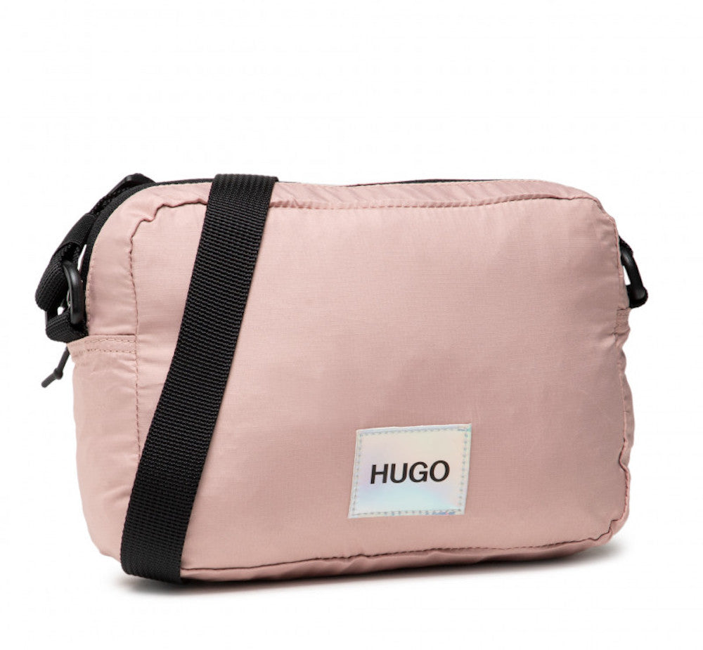 PINK HUGO BOSS REBORN PACKABLE CROSSBODY BAG