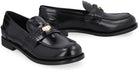 F0002 MIU MIU LEATHER LOAFERS