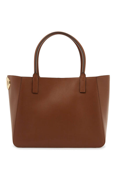 N58 VALENTINO GARAVANI NAPPA CALFSKIN VLOGO SIDE TOTE BAG