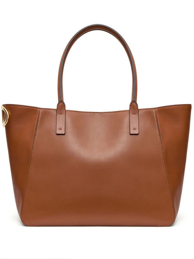 N58 VALENTINO GARAVANI NAPPA CALFSKIN VLOGO SIDE TOTE BAG