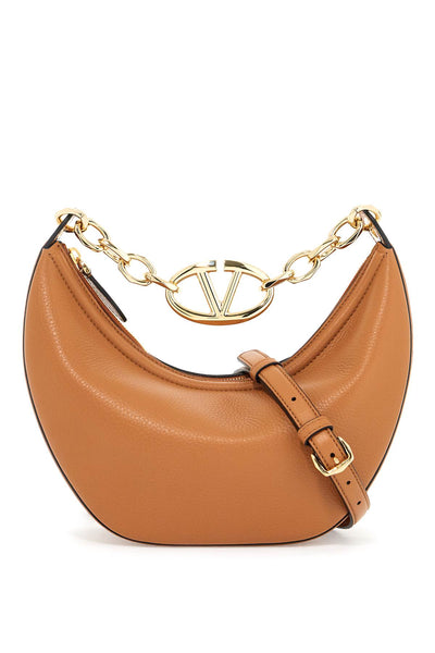 KEL VALENTINO GARAVANI SMALL VLOGO MOON HOBO BAG