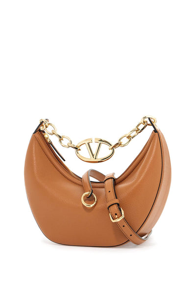 KEL VALENTINO GARAVANI SMALL VLOGO MOON HOBO BAG